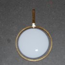Medaljong Förgylld platta 32mm