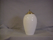 18cm med mässingslock