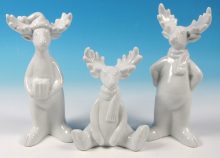 Set med 3 Renar 20cm