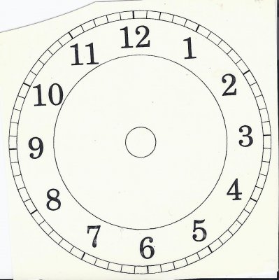 Urtavla Svart 9cm