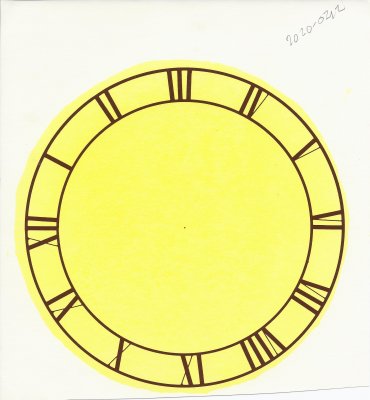 Urtavla Svart 18cm