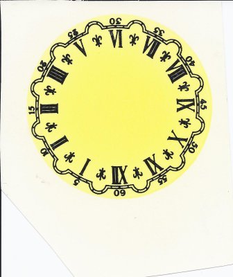 Urtavla Svart 9cm