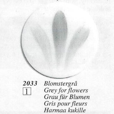 2033 Grå för blommor 6g