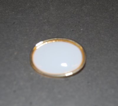 Brosch Förgylld platta 44x34mm