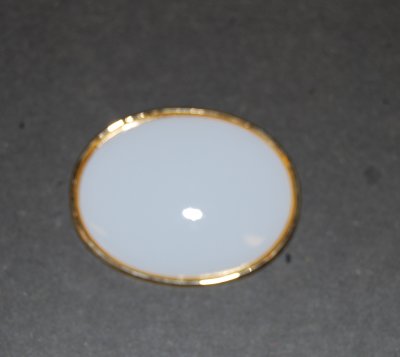 Brosch Förgylld platta 56x45mm